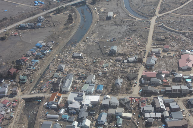 Aerial photography / Aerial photograph / Hamakaze of Hamamatsu / fire / bureau