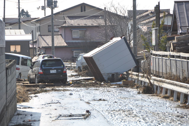 Kuji brunch / 13 Mar, 2011 / Damage of Noda