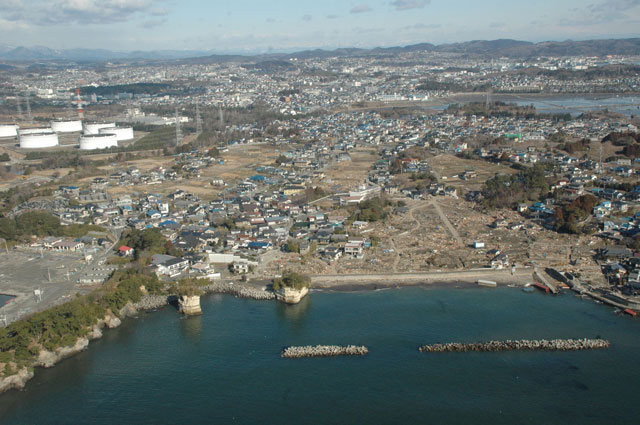 Aerial photograph / Photograpy by Japan Self-Defense Forces