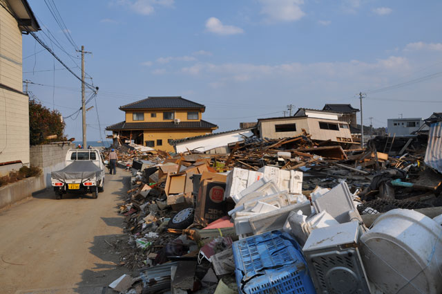 Offered pfotograph by townsperson Earthquake / 29 Mar / Yosidahama coast