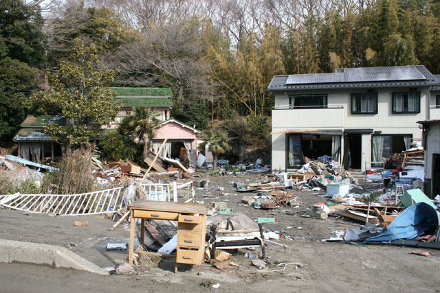 Earthquake / Shichigahama / Fire station