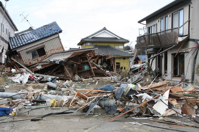 Earthquake / Shichigahama / Fire station