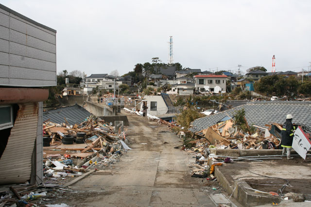 Earthquake / Shichigahama / Fire station