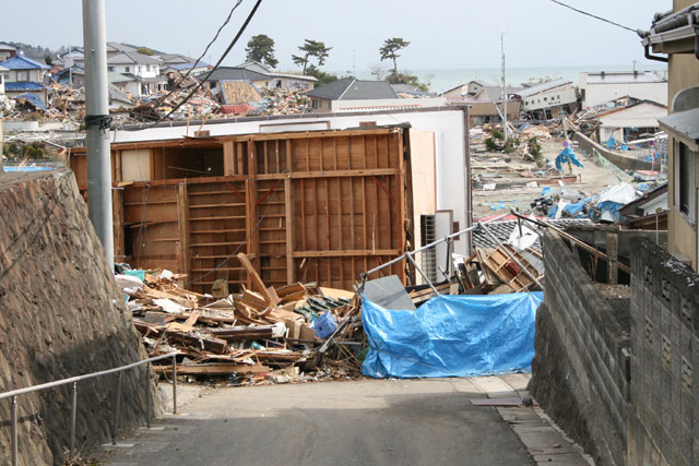 Earthquake / Shichigahama / Fire station