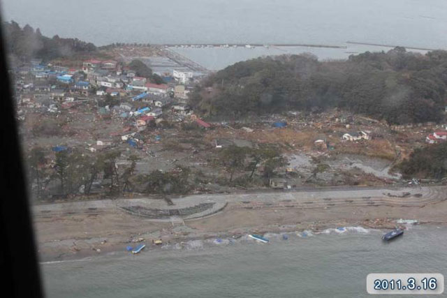 Seaside Aerial photography / Aerial photograph / Urato island / Hojima