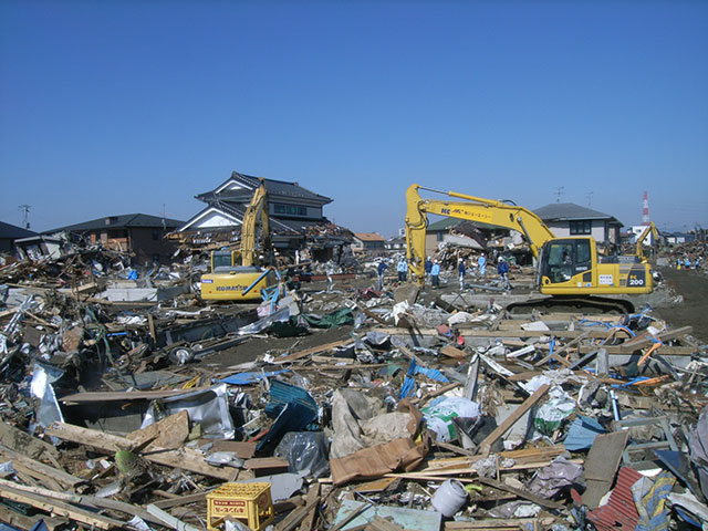 Wakabayashi / Rubble / Clearance working