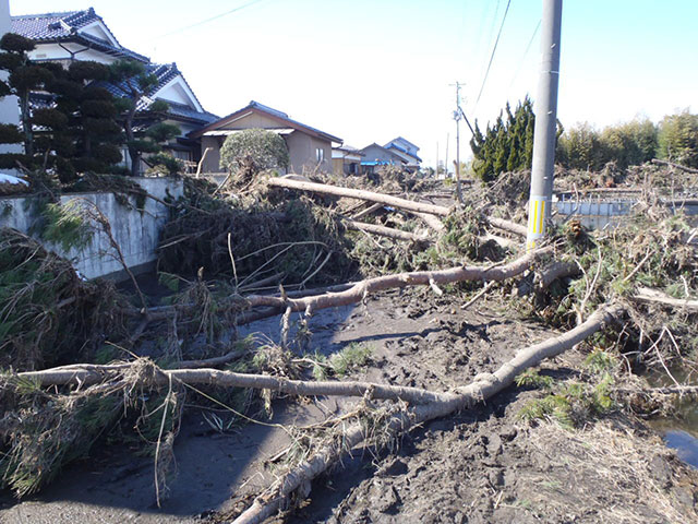 Wakabayashi / Municipal road / Damage