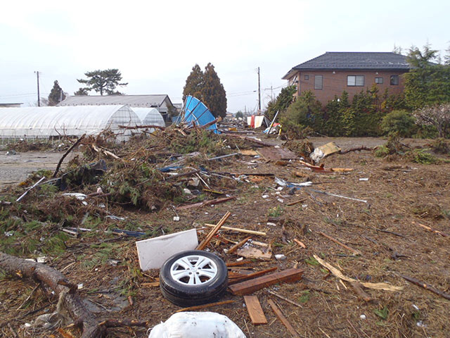 Wakabayashi / Municipal road / Damage