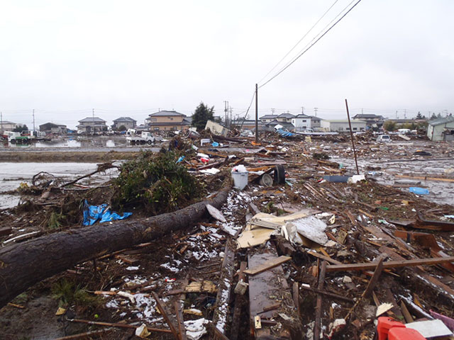 Wakabayashi / Municipal road / Damage