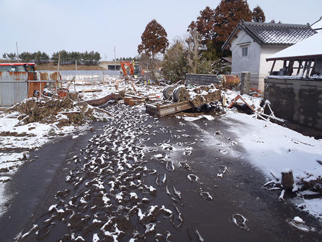 Wakabayashi / Municipal road / Damage