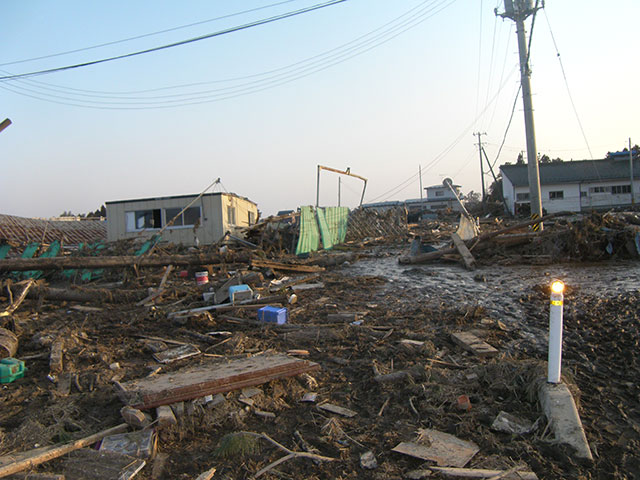 Wakabayashi / Municipal road / Damage