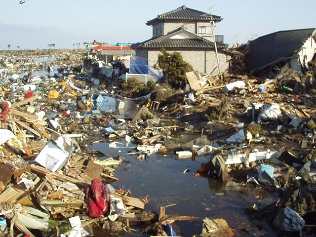 Wakabayashi / Municipal road / Damage