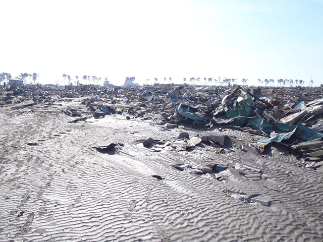 Wakabayashi / Municipal road / Damage