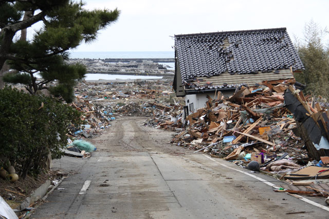 Damage / Seaside / Otohama / Rubble