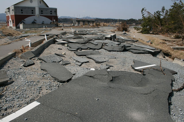 Damaged state / Rachihama area 