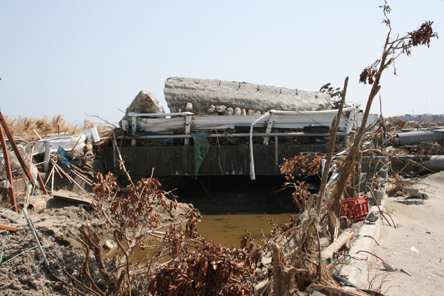 Damaged state / Rachihama area 