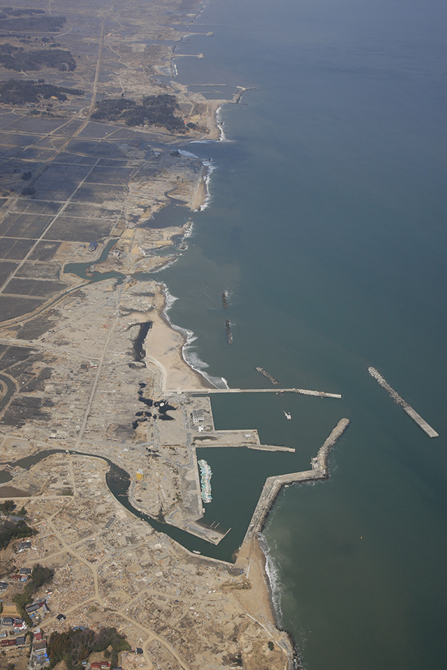 coast / South coast of Sendai port