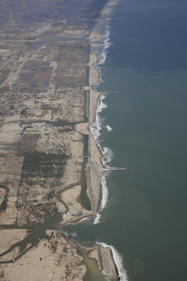 coast / South coast of Sendai port