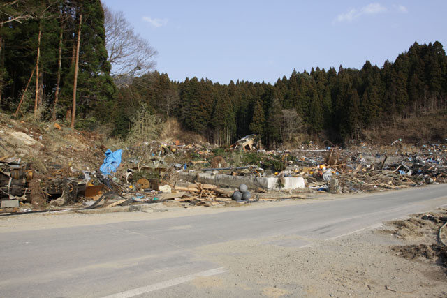 被災 田の浜