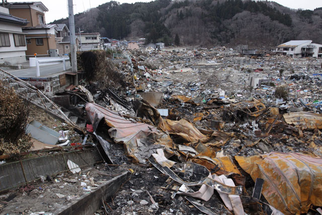 被災 田の浜