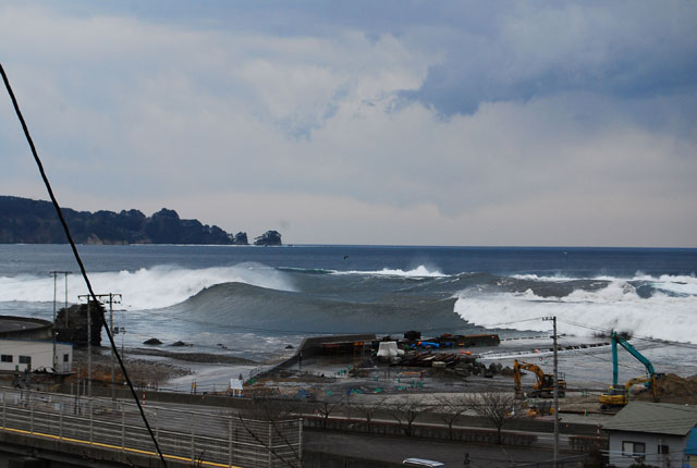 津波 島越前