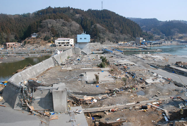 被災 三陸町綾里