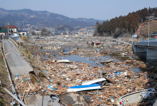 被災 三陸町綾里