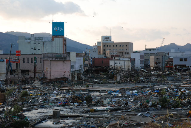 被災 大船渡町