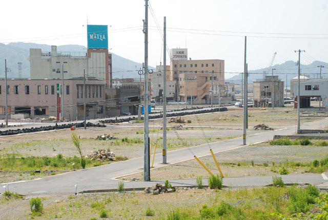 復旧 大船渡町