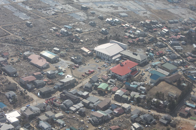 空撮 航空写真 浜松市消防局はまかぜ