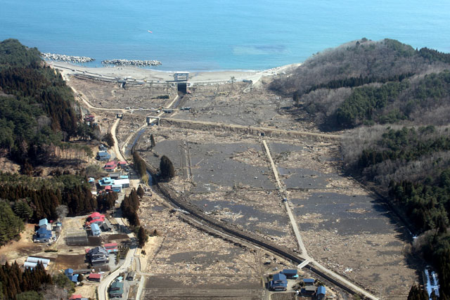 平成23年3月24日 野田村(浜松市消防局はまかぜ）