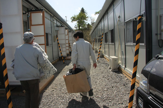 仮設住宅 入居