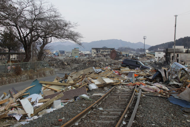 平成23年3月31日 八幡町周辺 大沢 八幡町周辺