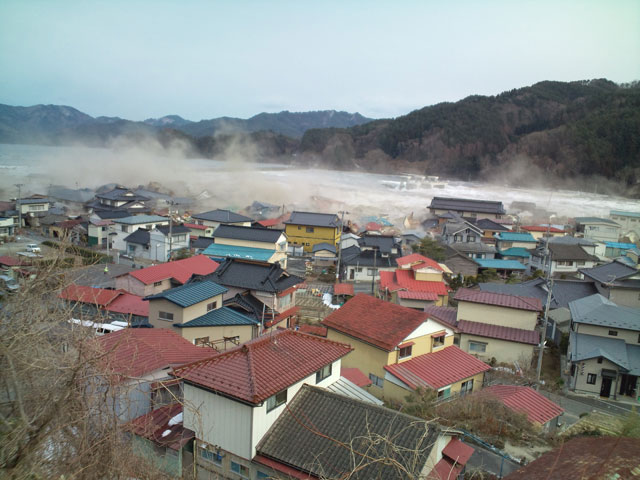 山田地区長崎 役場周辺 大沢地区