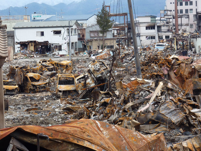 山田町 平成23年3月19日 川向町