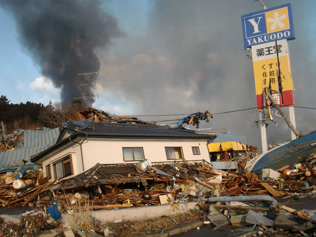 農林課提供 平成23年3月12日 地震