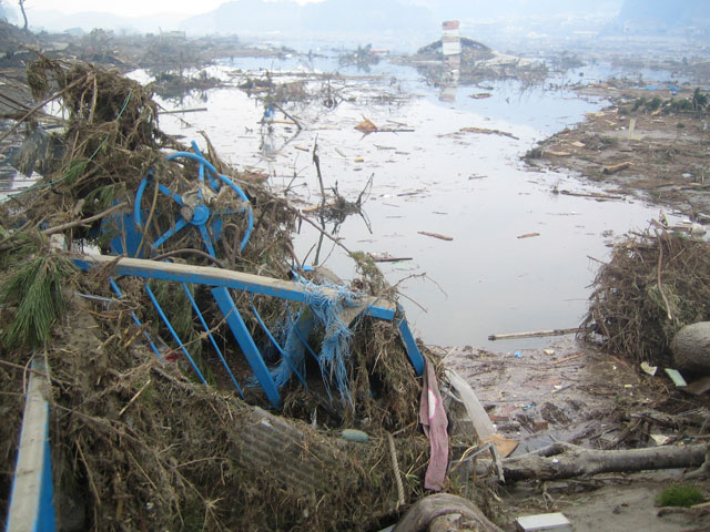 農林課提供 平成23年3月15日 浦の浜水門(県小野主査撮影)