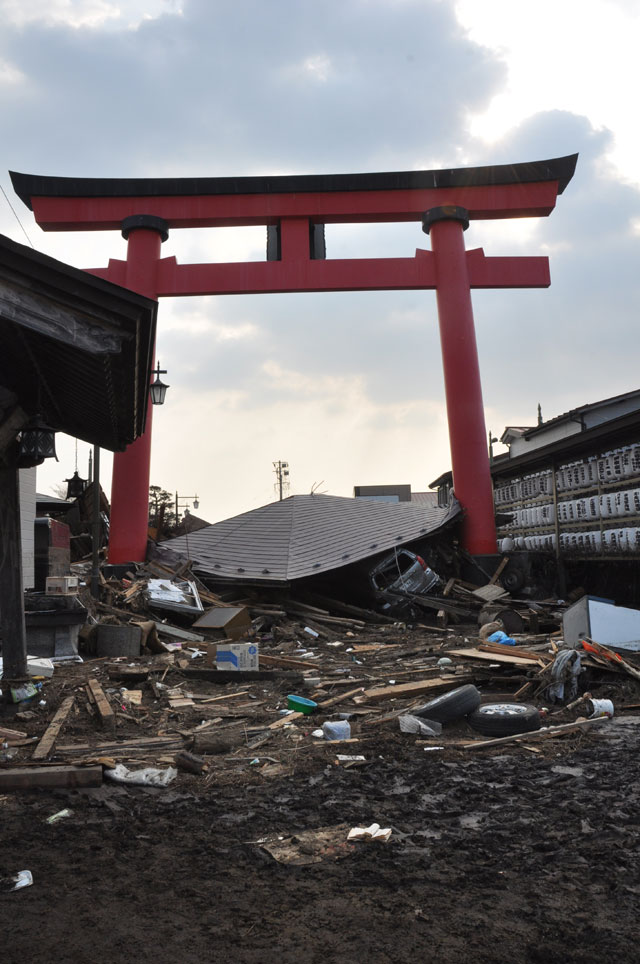 久慈支部 平成23年3月13日 野田村の被害