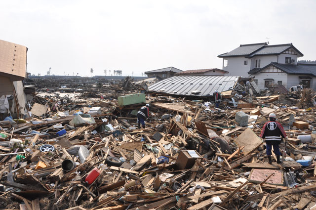 久慈支部 平成23年3月13日 野田村の被害