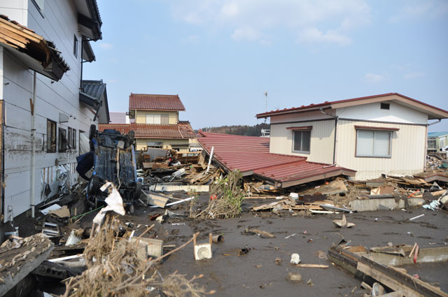 久慈支部 平成23年3月13日 野田村の被害