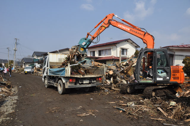 久慈支部 平成23年3月13日 野田村の被害