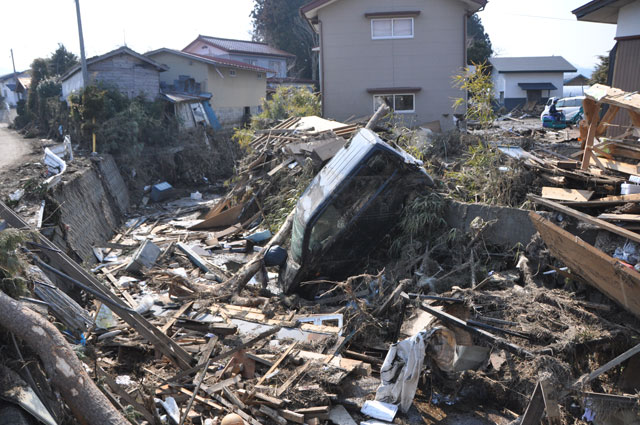 久慈支部 平成23年3月13日 野田村の被害