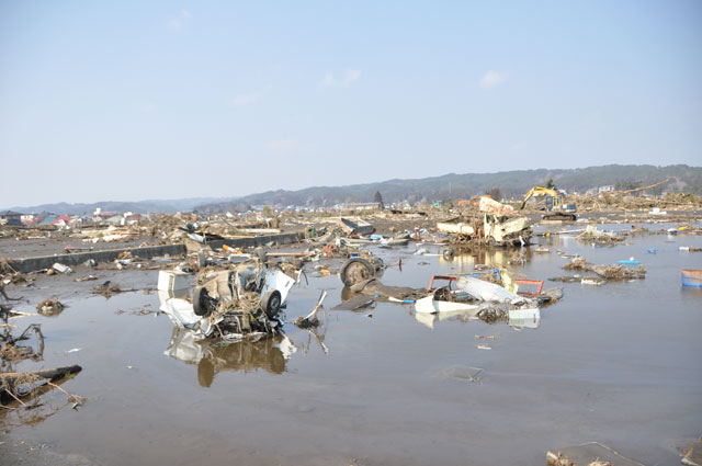 久慈支部 平成23年3月13日 野田村の被害