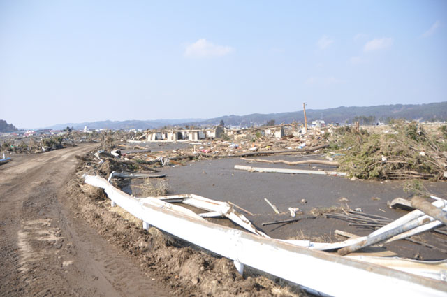 久慈支部 平成23年3月13日 野田村の被害