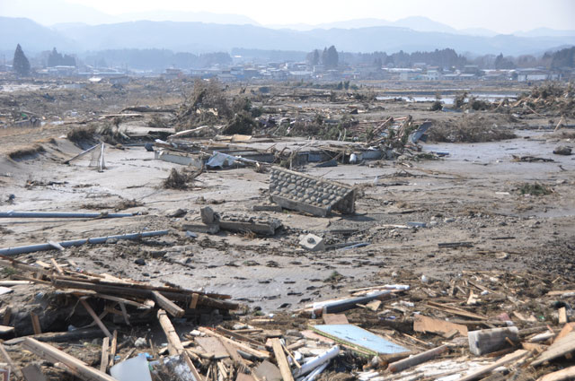 久慈支部 平成23年3月13日 野田村の被害