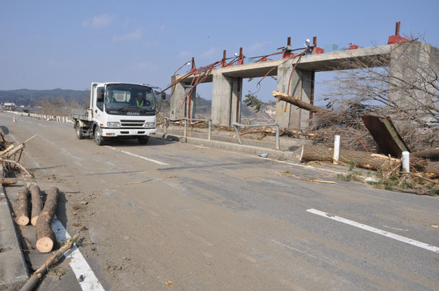 久慈支部 平成23年3月13日 野田村の被害