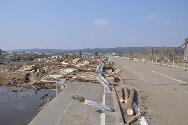 久慈支部 平成23年3月13日 野田村の被害