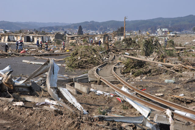 久慈支部 平成23年3月13日 野田村の被害