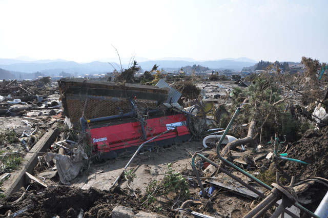 久慈支部 平成23年3月13日 野田村の被害