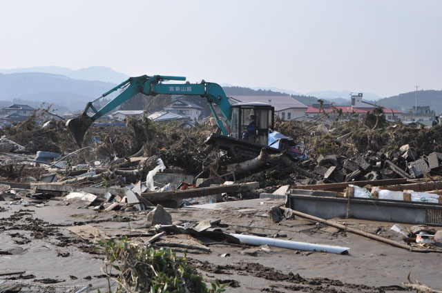 久慈支部 平成23年3月13日 野田村の被害